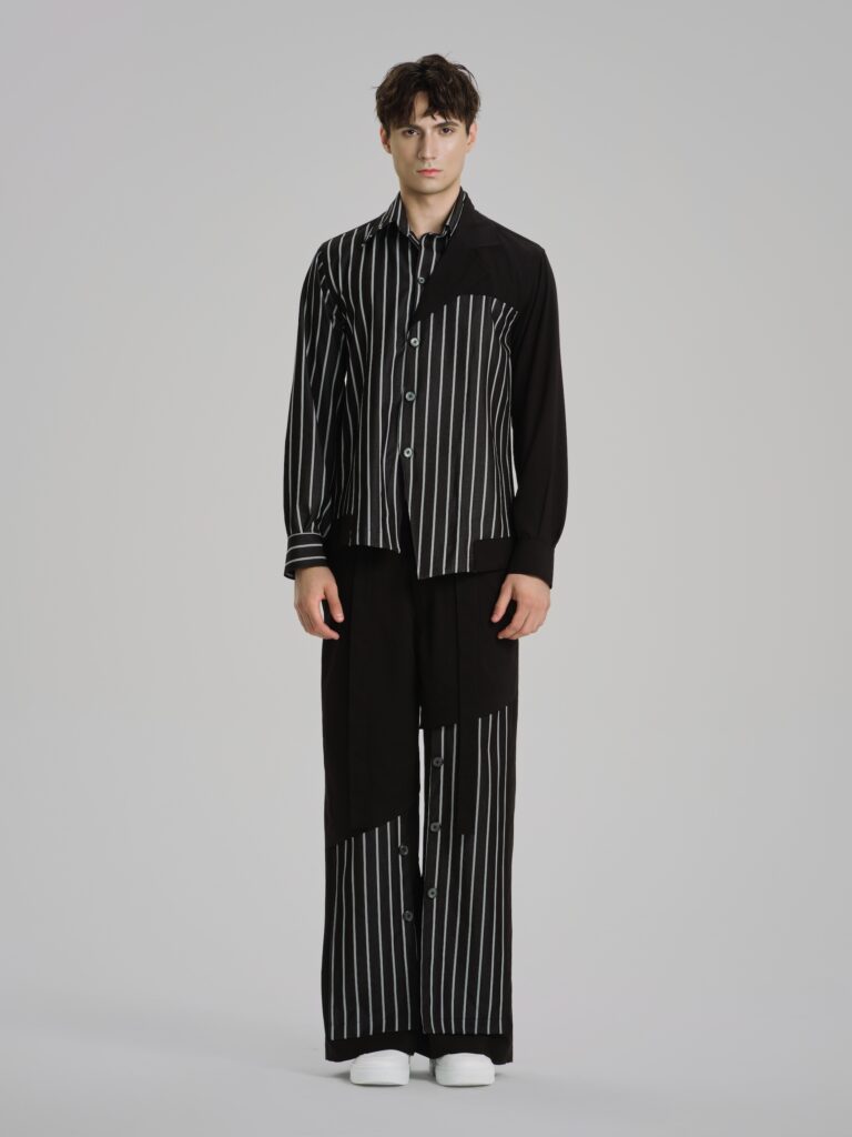 Shadow Stripes Deconstructed Shirt