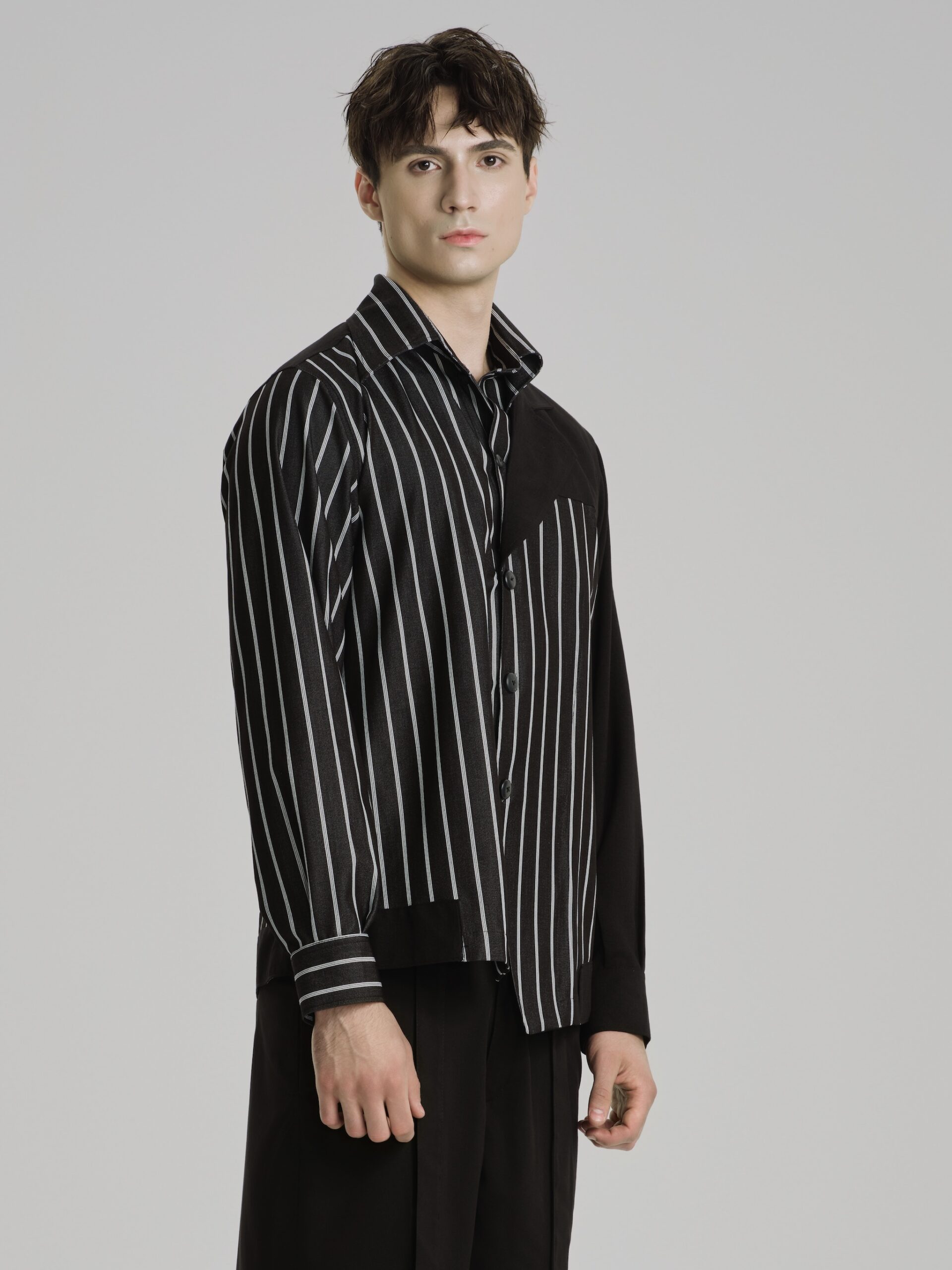 Shadow Stripes Deconstructed Shirt - Hình ảnh 2