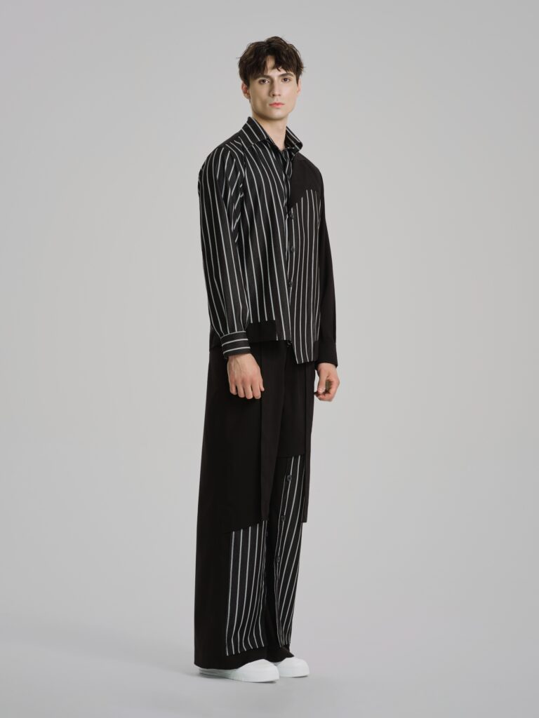 Shadow Stripes Deconstructed Shirt