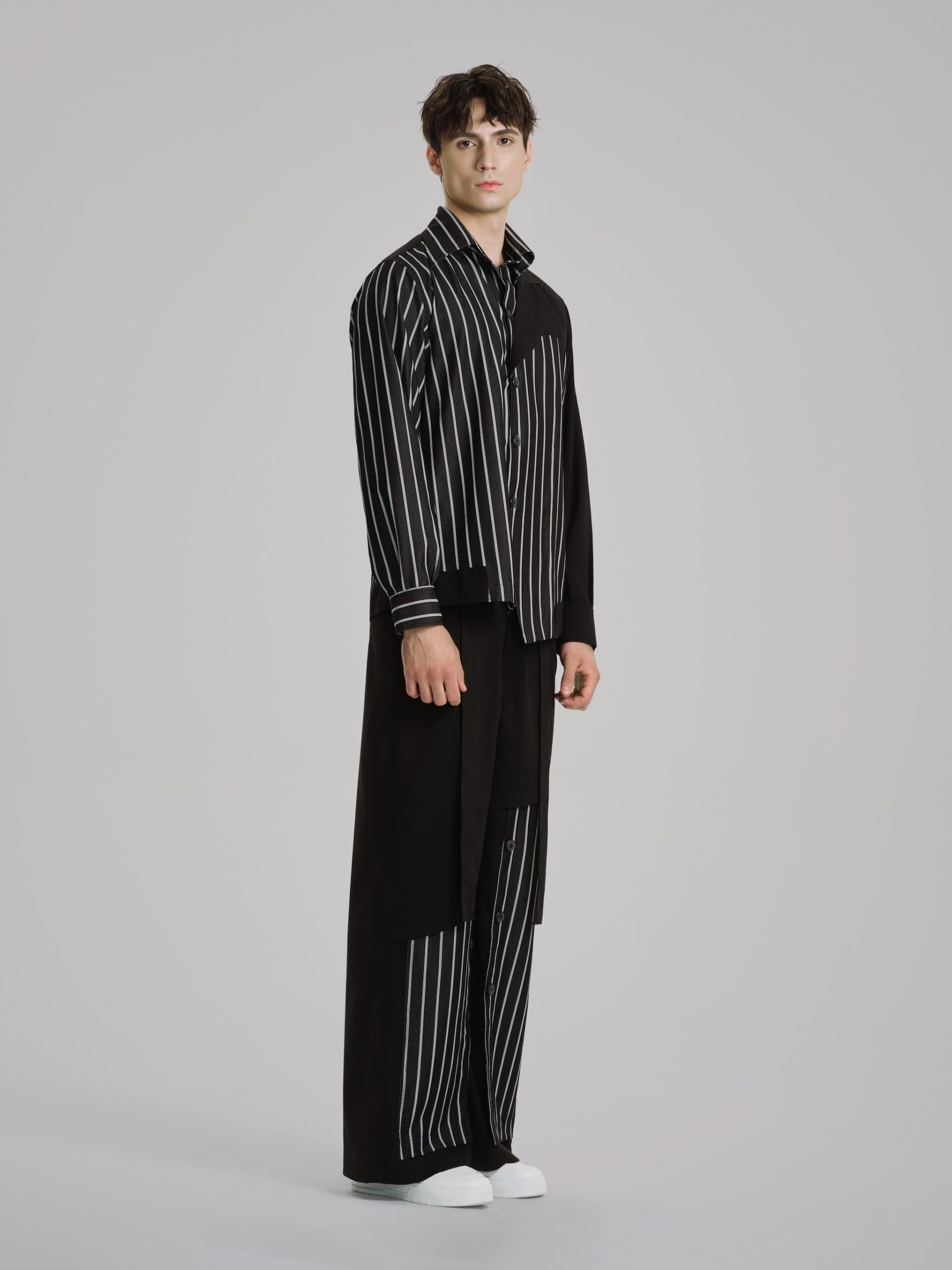 Shadow Stripes Deconstructed Shirt - Hình ảnh 6