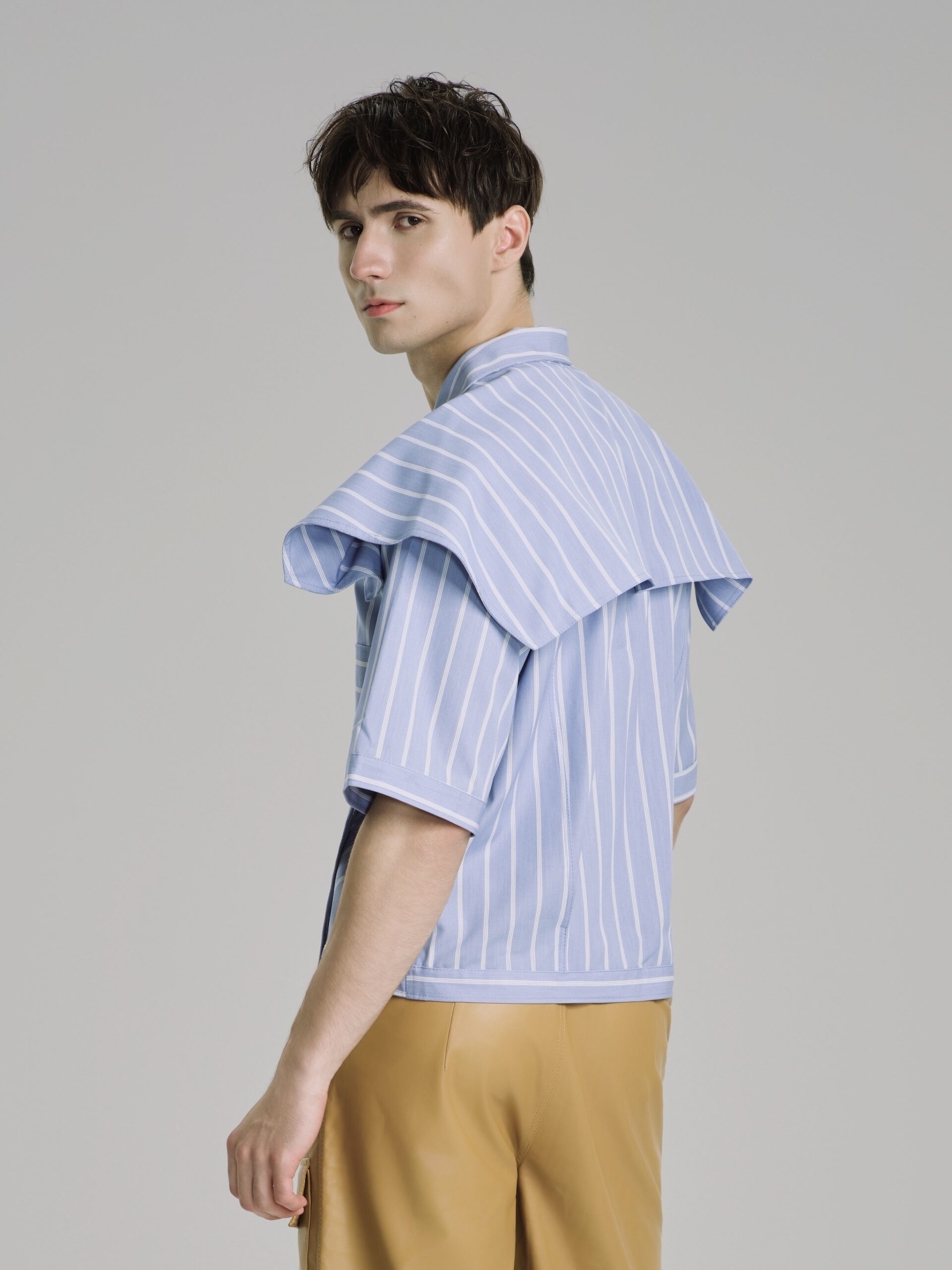 Bleu Ciel Stripe Shirt - Hình ảnh 3