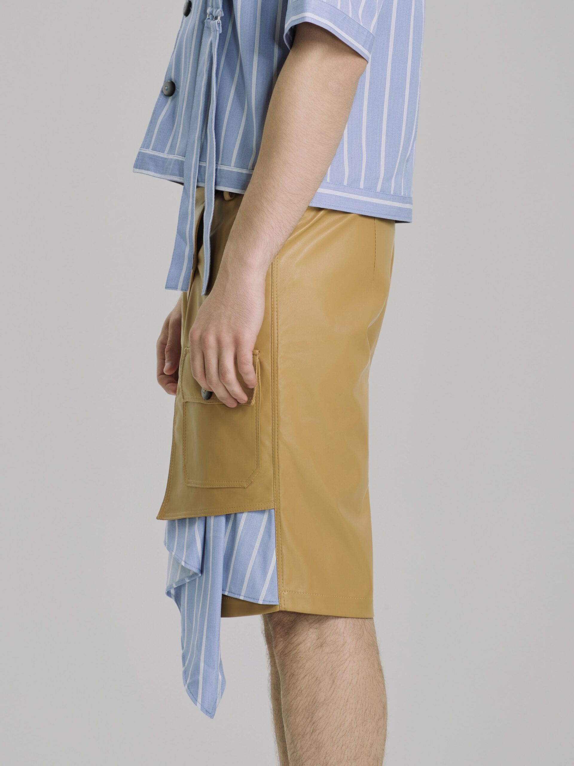 Bleu Ciel Asymmetric Short - Hình ảnh 2