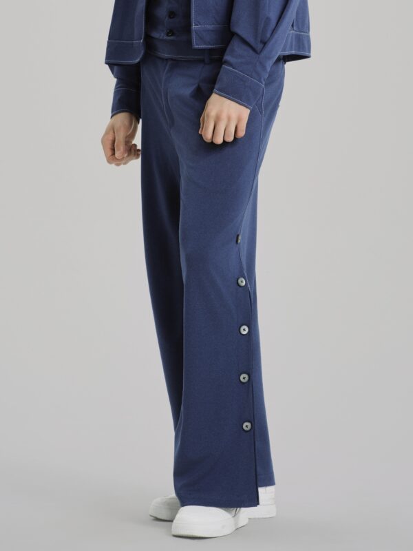Bleu Marais Wide Pants - Hình ảnh 2