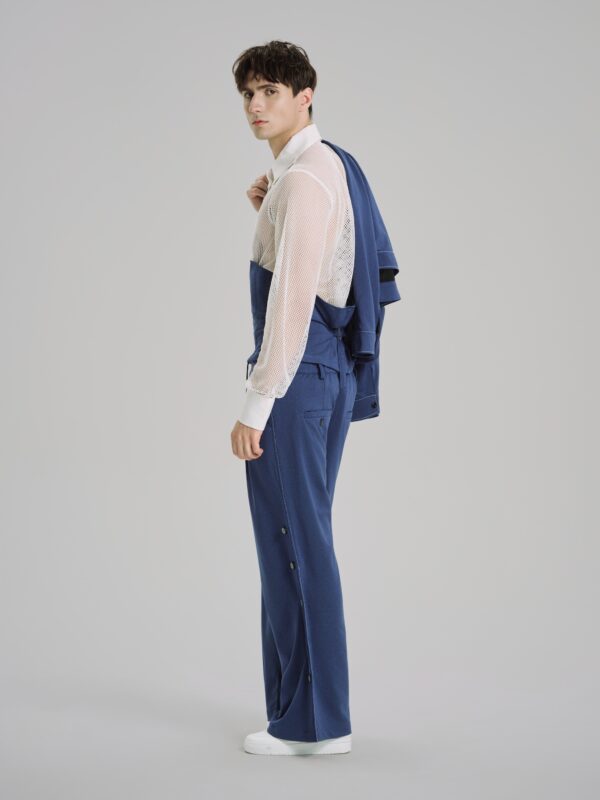 Bleu Marais Cropped Jacket - Hình ảnh 8