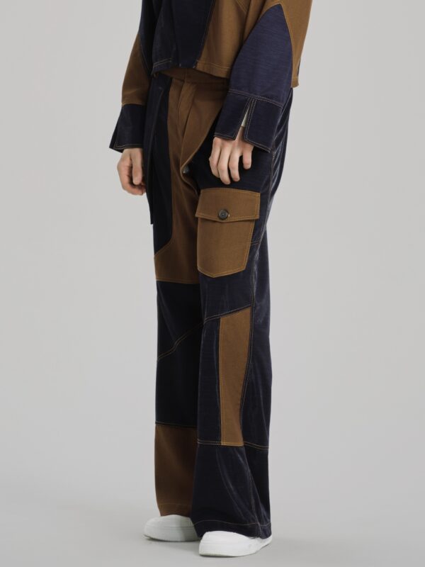 Café du Marais Patchwork Trousers - Hình ảnh 2