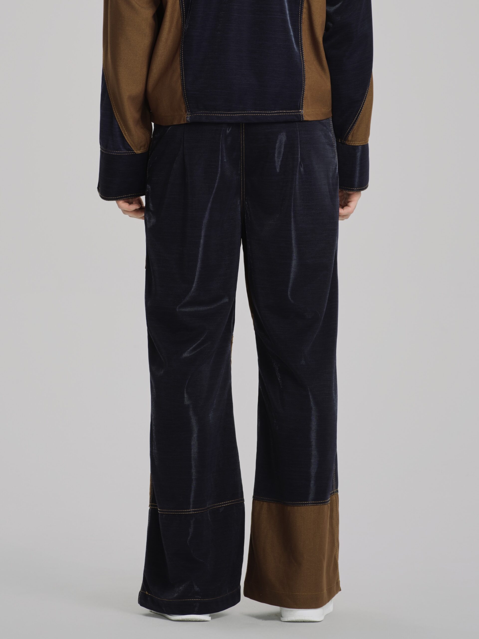 Café du Marais Patchwork Trousers - Hình ảnh 3