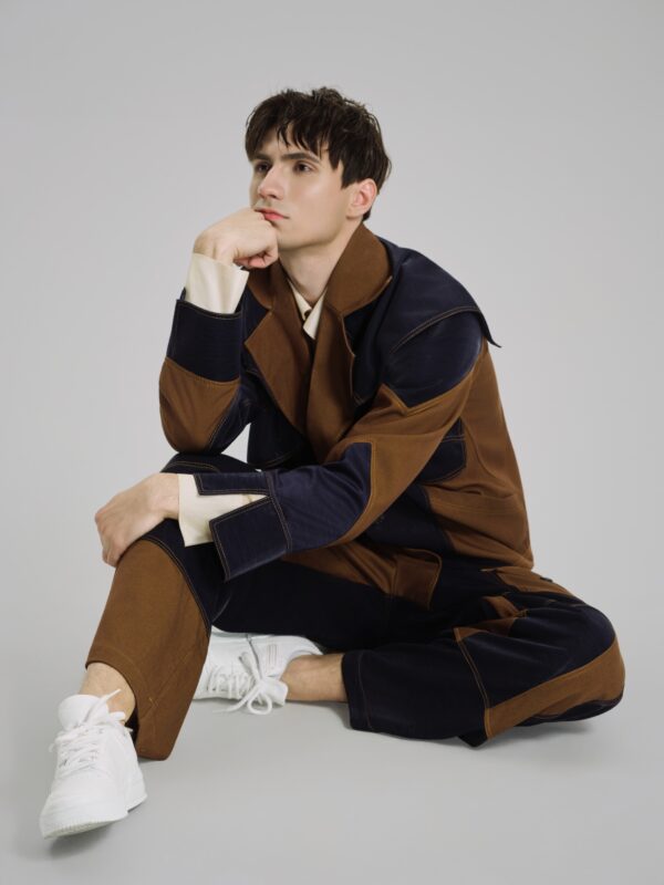 Café du Marais Patchwork Jacket - Hình ảnh 5