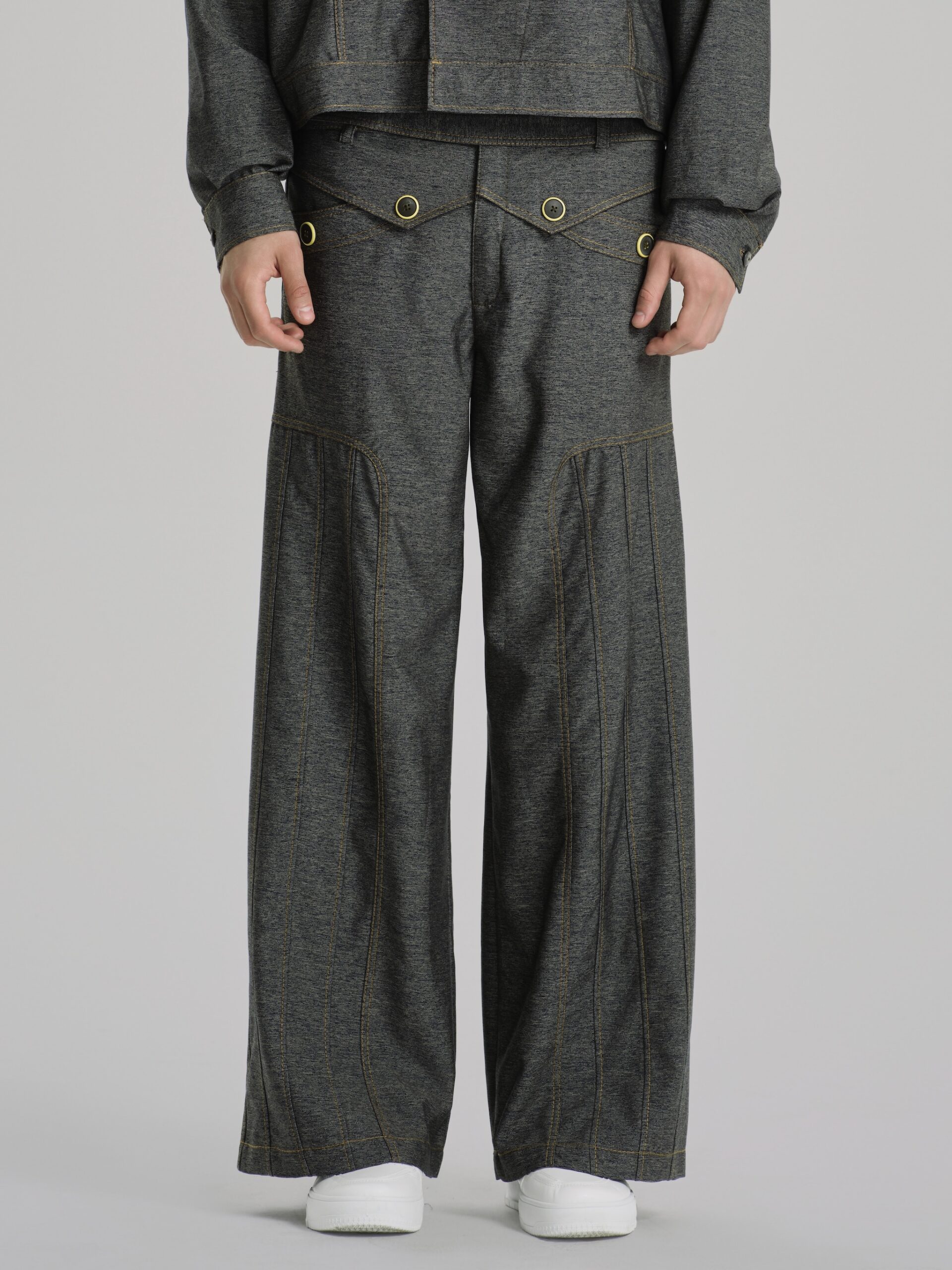 Golden Nomad Wide Pants - Hình ảnh 1