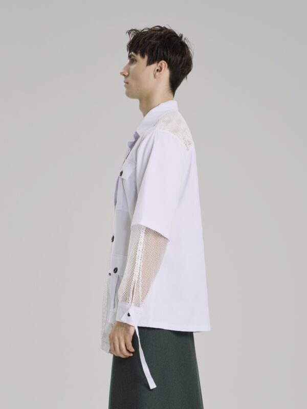Le Silence Vert Mesh Shirt - Hình ảnh 2