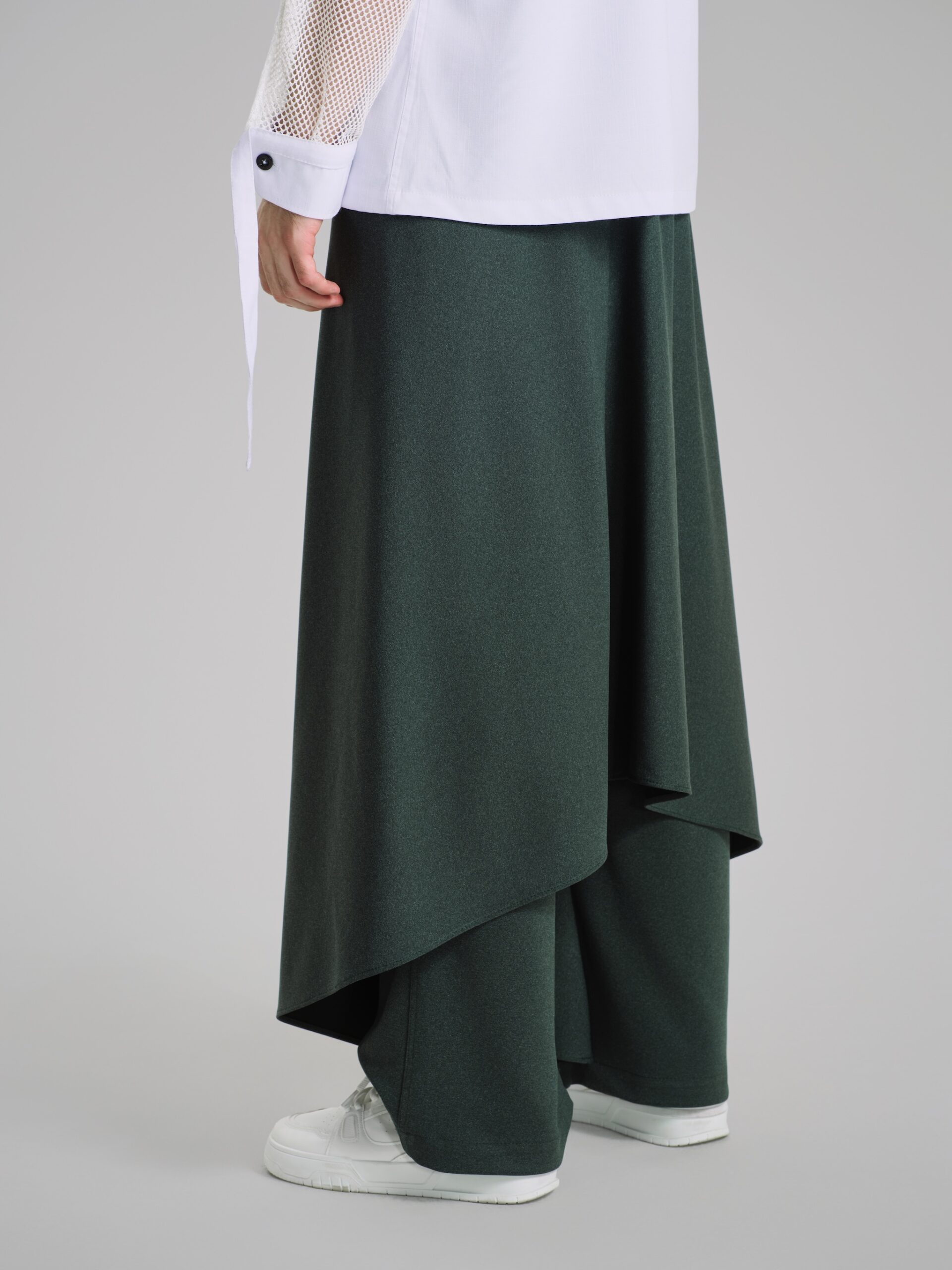 Le Silence Vert Draped Pants - Hình ảnh 6