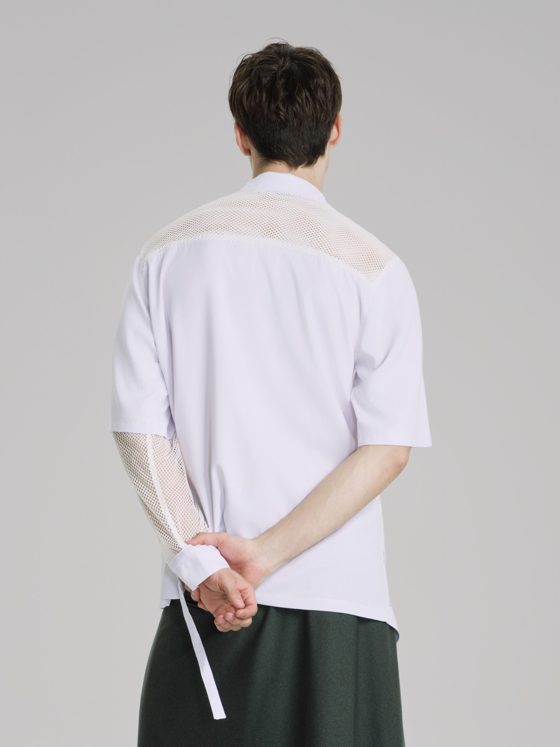 Le Silence Vert Mesh Shirt - Hình ảnh 3