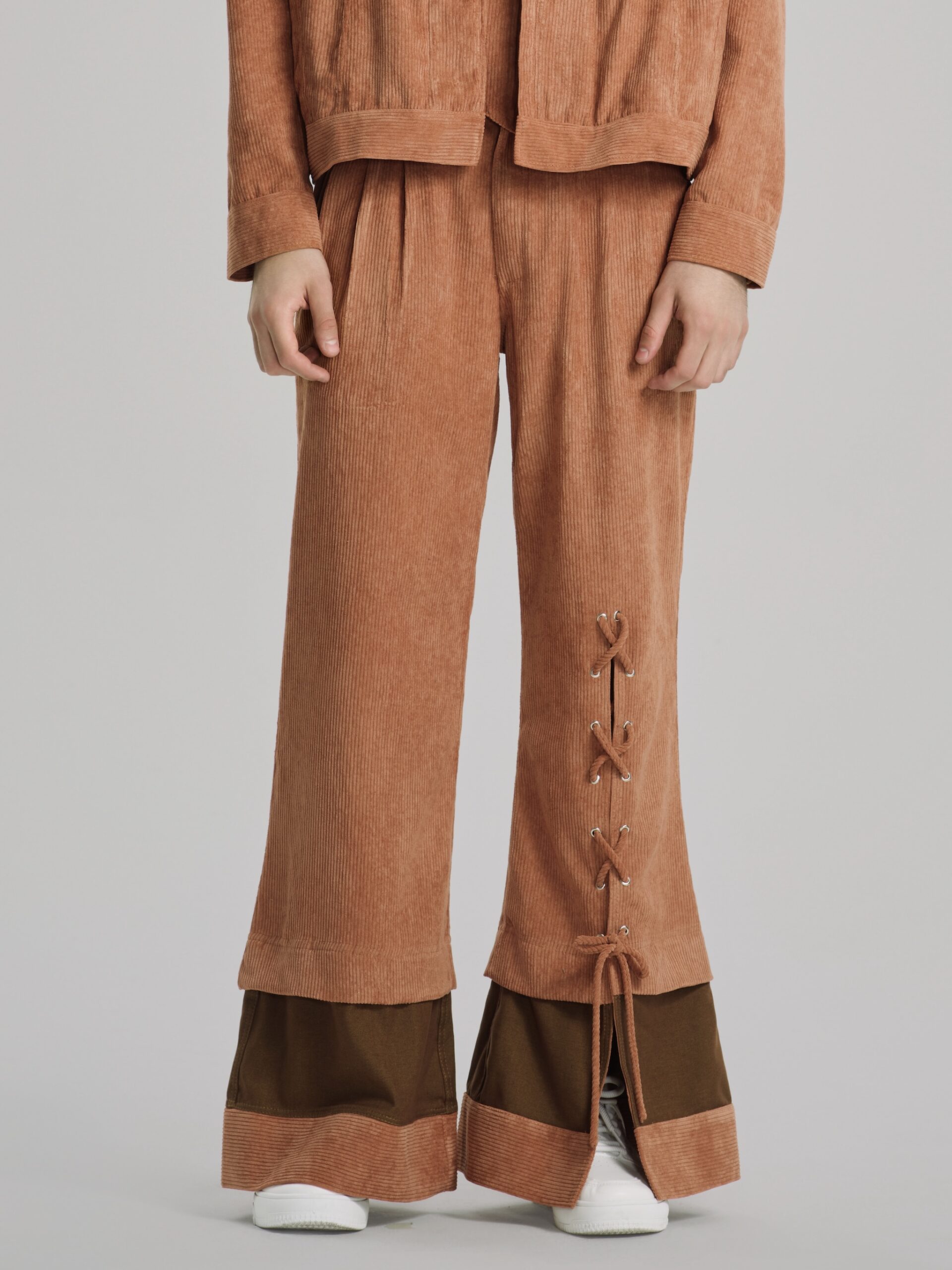 Terracotta Wide Pants - Hình ảnh 1