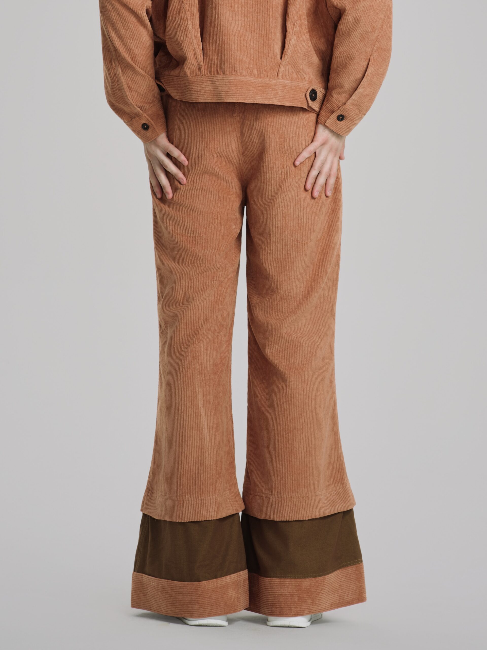 Terracotta Wide Pants - Hình ảnh 3
