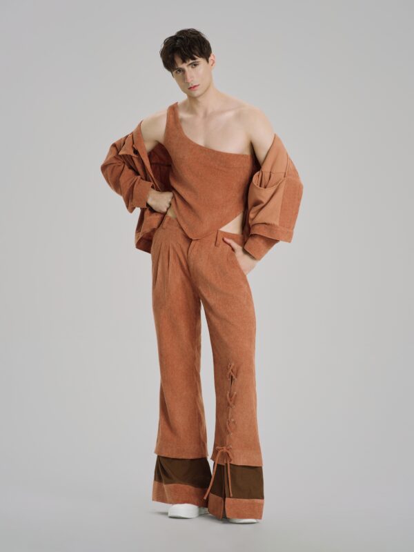 Terracotta Wide Pants - Hình ảnh 4