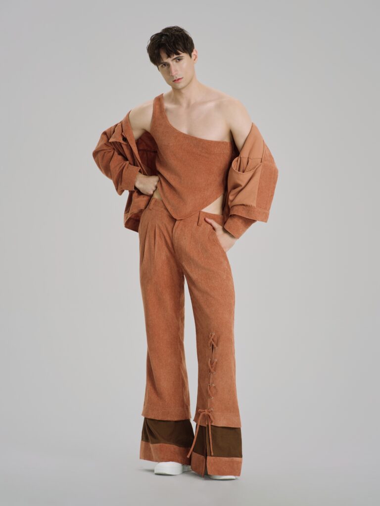Terracotta Wide Pants