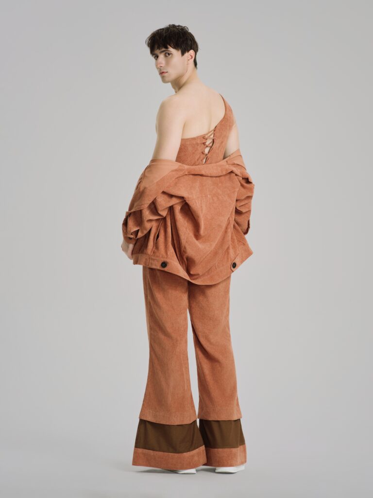 Terracotta One Shoulder Top