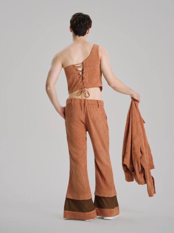 Terracotta Wide Pants - Hình ảnh 6