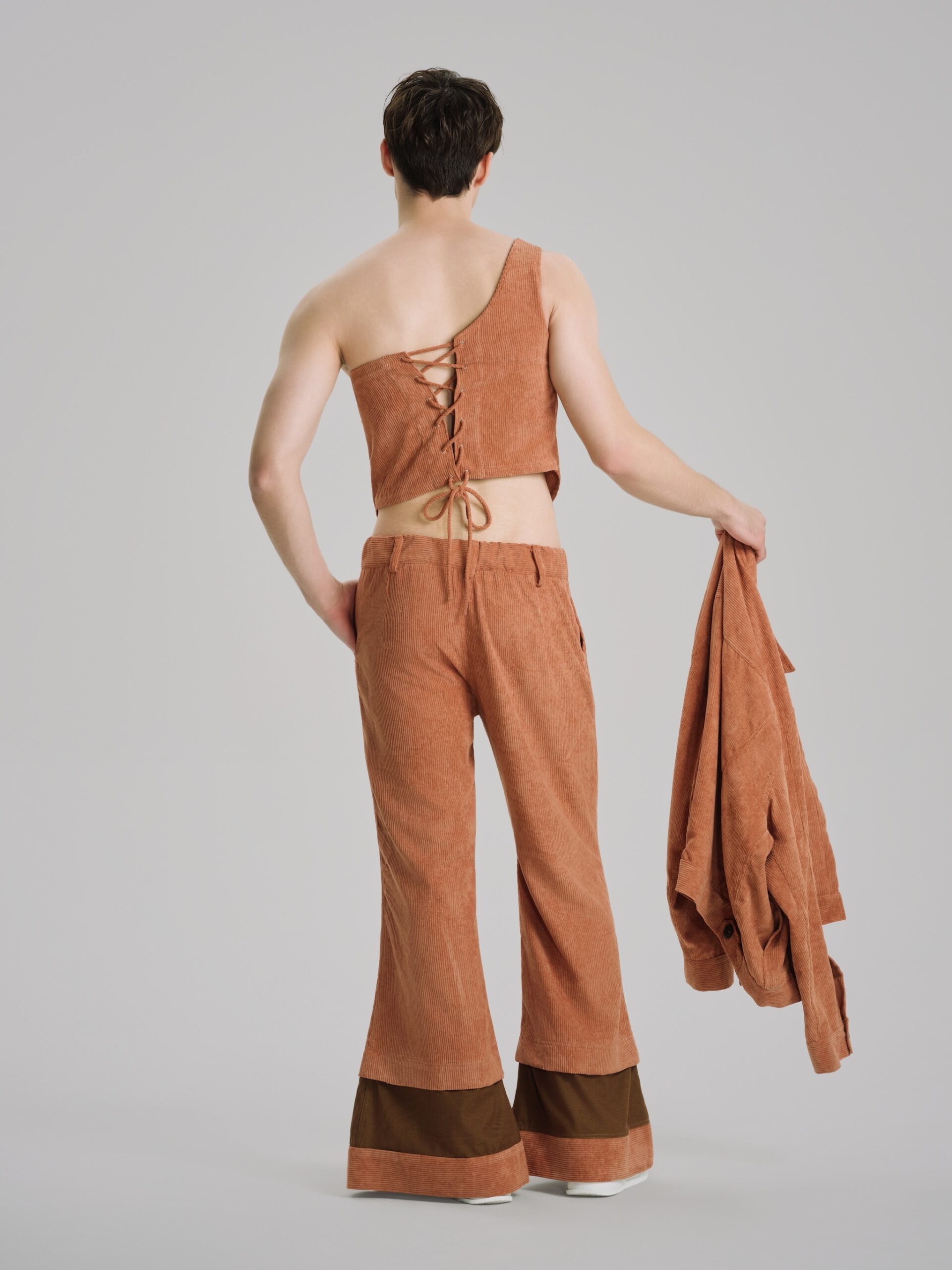 Terracotta Wide Pants - Hình ảnh 6